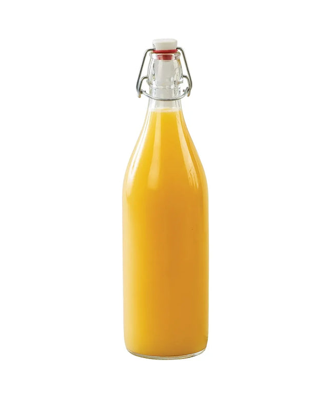 Bình Rót Cal-Mil 3674-34 946 ml Nắp Khóa Dây Thép, Thủy Tinh
