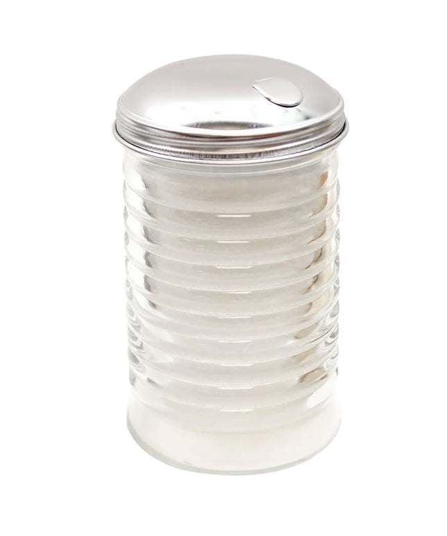 Bình Rót Đường Tablecraft BH857 Thủy Tinh Nắp Inox Lật Hông 355 ml