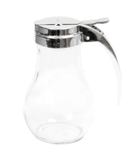 Bình Rót Siro Vollrath 214 Dripcut® Teardrop 414 ml - Thân Thủy Tinh, Nắp Chrome