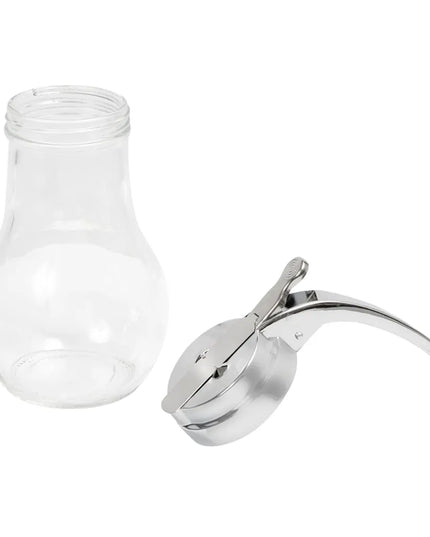 Bình Rót Siro Vollrath 214 Dripcut® Teardrop 414 ml - Thân Thủy Tinh, Nắp Chrome