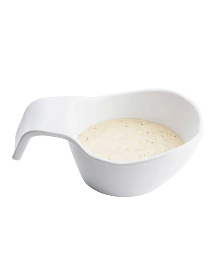 Bình Sốt Tablecraft 11679 237 ml, Melamine, Trắng