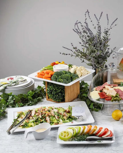 Bình Sốt Tablecraft 11679 237 ml, Melamine, Trắng