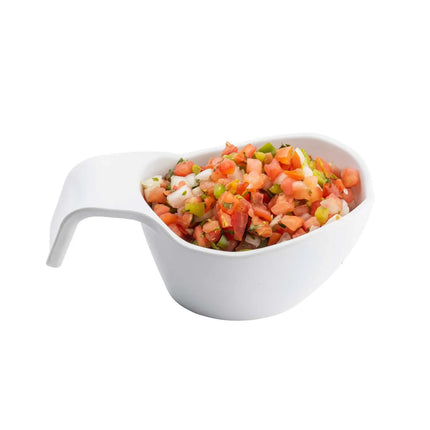Bình Sốt Tablecraft 11680 355 ml, Melamine, Trắng