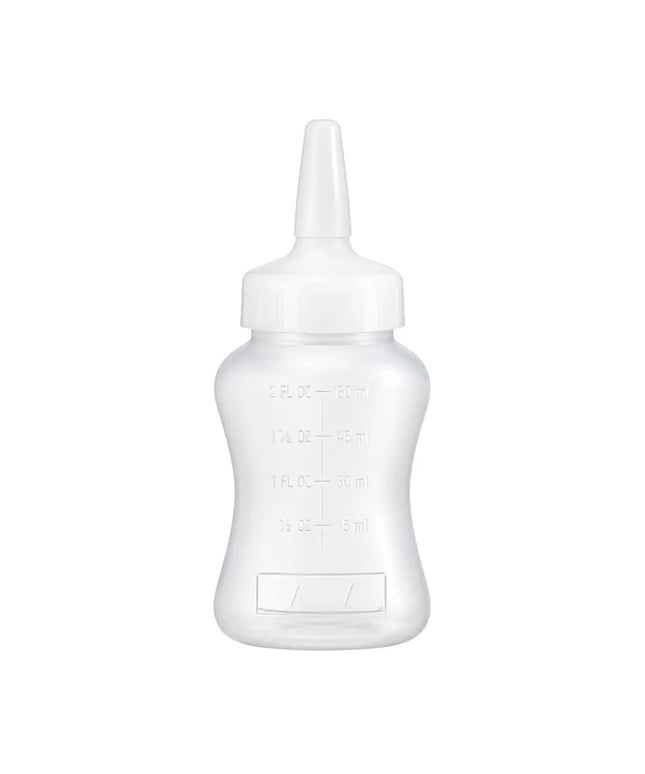 Bình Squeeze Araven 01373 89 ml - Nắp Trắng, Thân Trong