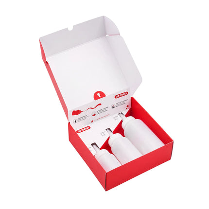 Bình Squeeze Araven 01373 89 ml - Nắp Trắng, Thân Trong