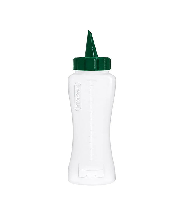 Bình Squeeze Araven 71277 503 ml - Nắp Xanh, Thân Trong
