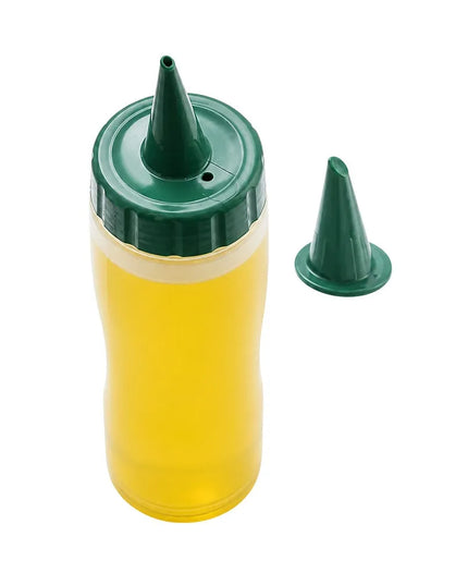 Bình Squeeze Araven 71277 503 ml - Nắp Xanh, Thân Trong