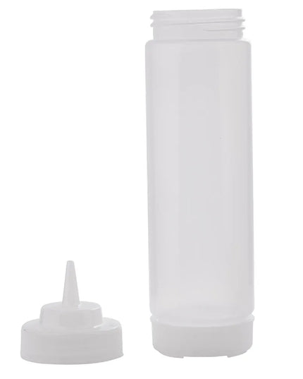 Bình Squeeze Hai Chiều Tablecraft 12463CF 710 ml Tự Nhiên Đầu Côn