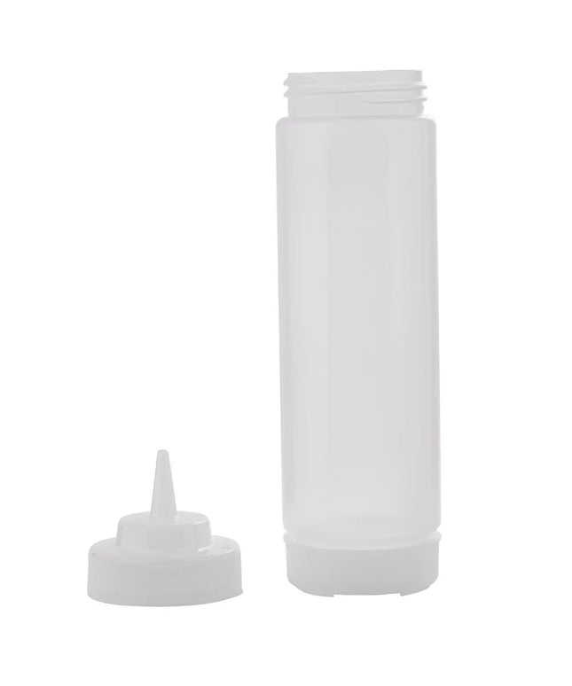 Bình Squeeze Hai Chiều Tablecraft 12463CF 710 ml Tự Nhiên Đầu Côn