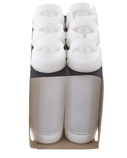 Bình Squeeze Invertatop™ Tablecraft C12SV 355 ml, Nhựa, Trong Suốt