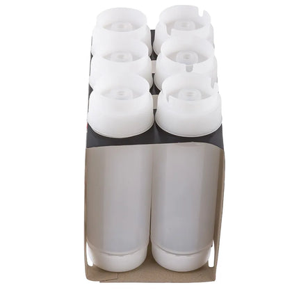 Bình Squeeze Invertatop™ Tablecraft C12SV 355 ml, Nhựa, Trong Suốt