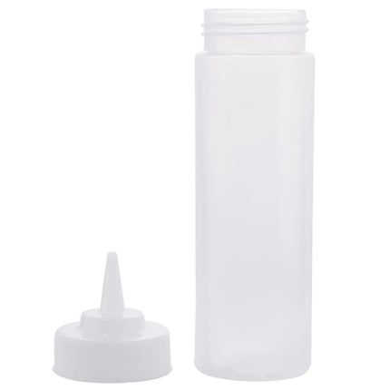 Bình Squeeze Miệng Rộng Tablecraft 11253C 355 ml, Polyethylene, Tự Nhiên