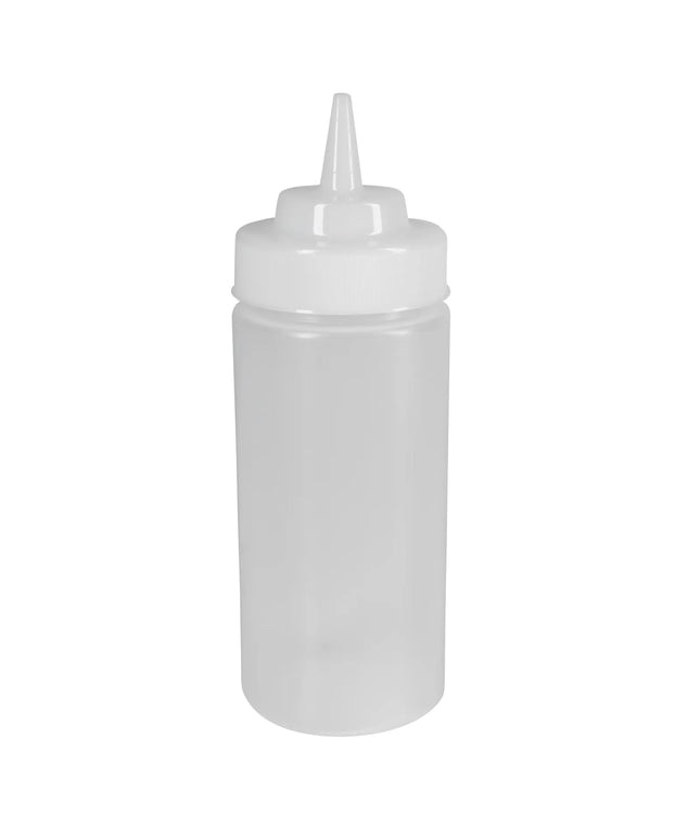 Bình Squeeze Miệng Rộng Tablecraft 31763C 473 ml Màu Tự Nhiên