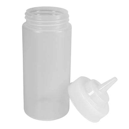 Bình Squeeze Miệng Rộng Tablecraft 31763C 473 ml Màu Tự Nhiên