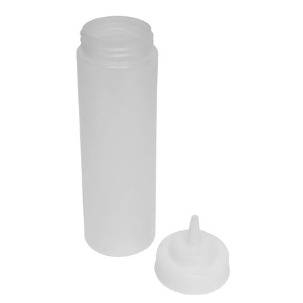 Bình Squeeze Miệng Rộng Tablecraft 32563C 710 ml, Đầu Rộng