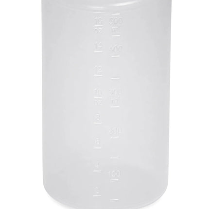 Bình Squeeze Miệng Rộng Vollrath 2316-13 473 ml Đầu Đôi - Trong Suốt