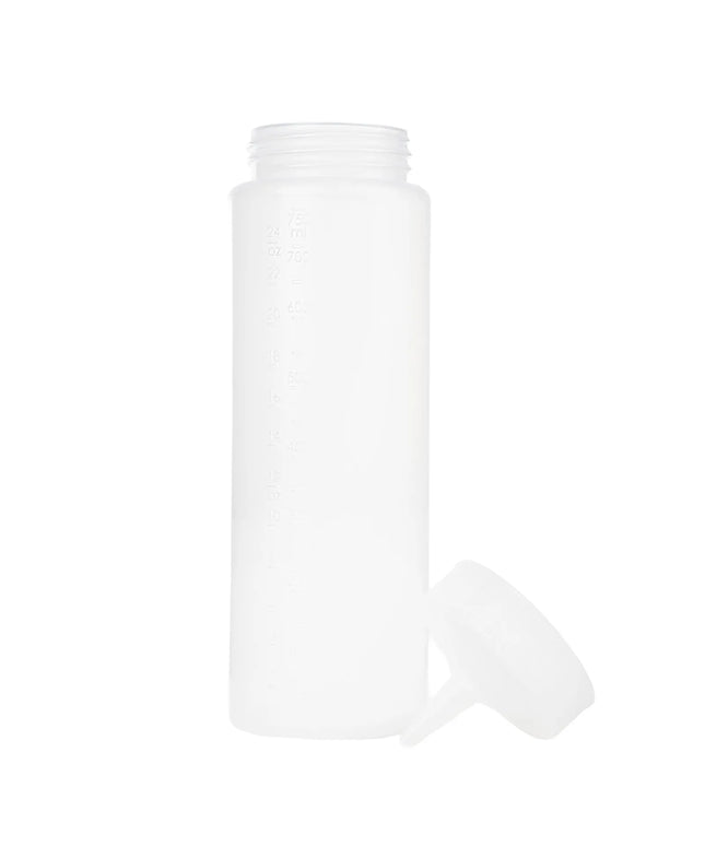 Bình Squeeze Miệng Rộng Vollrath 4924-13 710 ml, Trong Suốt, Nắp Trong