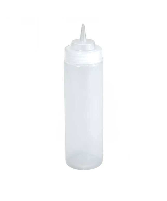 Bình Squeeze Miệng Rộng Winco PSW-16 473 ml, Nhựa, Trong Suốt