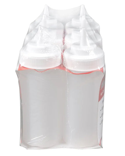 Bình Squeeze Miệng Rộng Winco PSW-16 473 ml, Nhựa, Trong Suốt