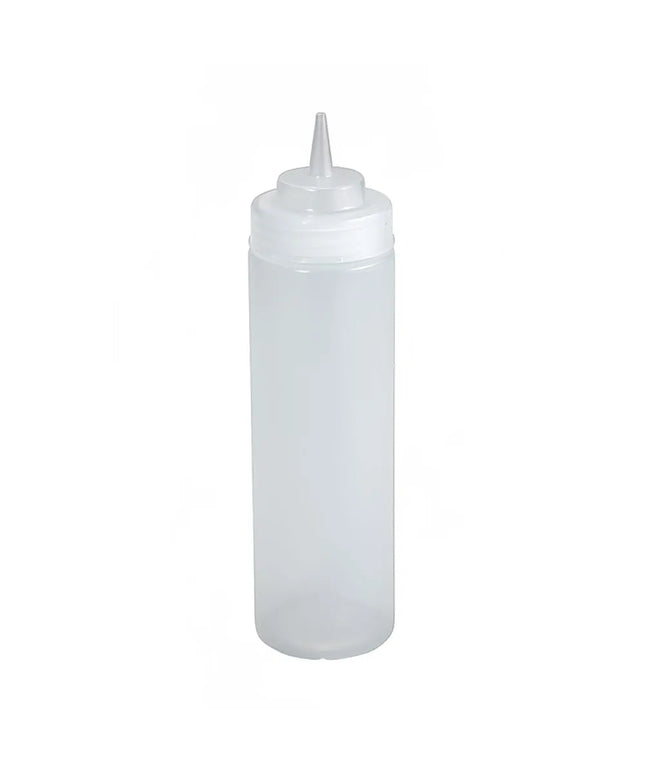 Bình Squeeze Miệng Rộng Winco PSW-24 710 ml, Nhựa, Trong Suốt
