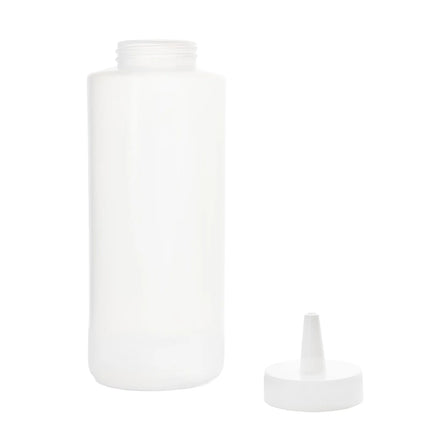 Bình Squeeze Nhựa Winco PSB-12C 355 ml, Trong Suốt