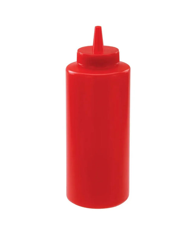 Bình Squeeze Nhựa Winco PSB-12R 355 ml, Đỏ