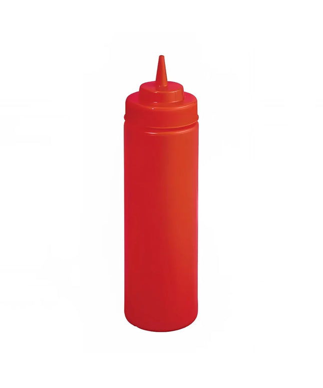 Bình Squeeze Nhựa Winco PSW-16R 473 ml Miệng Rộng Màu Đỏ