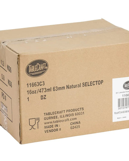 Bình Squeeze SelectTop Tablecraft 11663C3 473 ml Màu Tự Nhiên 3 Đầu Rót
