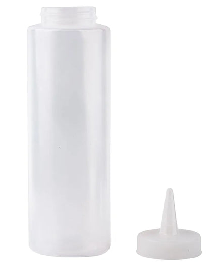 Bình Squeeze Tablecraft 108C 237 ml Trong Suốt (Bộ 12 Cái)