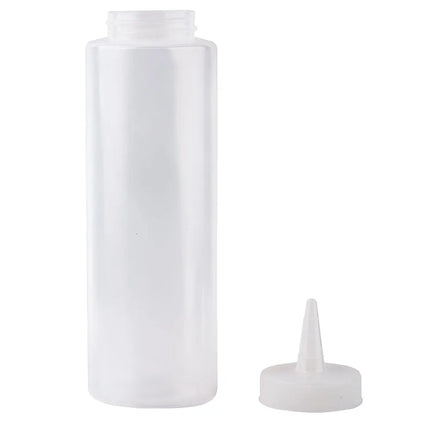 Bình Squeeze Tablecraft 108C 237 ml Trong Suốt (Bộ 12 Cái)