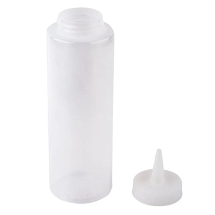 Bình Squeeze Tablecraft 108C 237 ml Trong Suốt (Bộ 12 Cái)