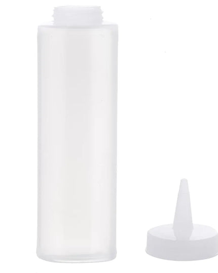 Bình Squeeze Tablecraft 112C-1 355 ml Đầu Côn Nắp Tự Nhiên Nhựa Poly
