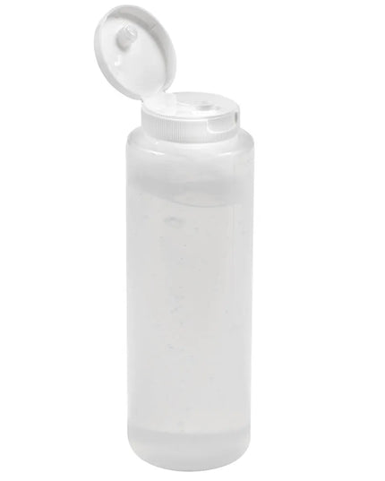 Bình Squeeze Tablecraft 2108C-1 237 ml Polyethylene Mềm Màu Trắng Tự Nhiên