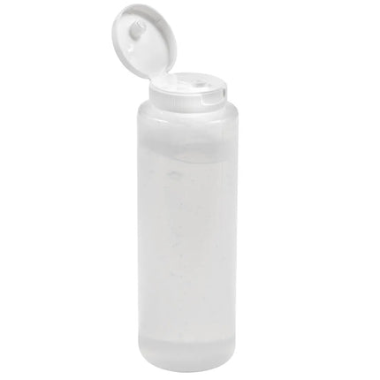Bình Squeeze Tablecraft 2108C-1 237 ml Polyethylene Mềm Màu Trắng Tự Nhiên