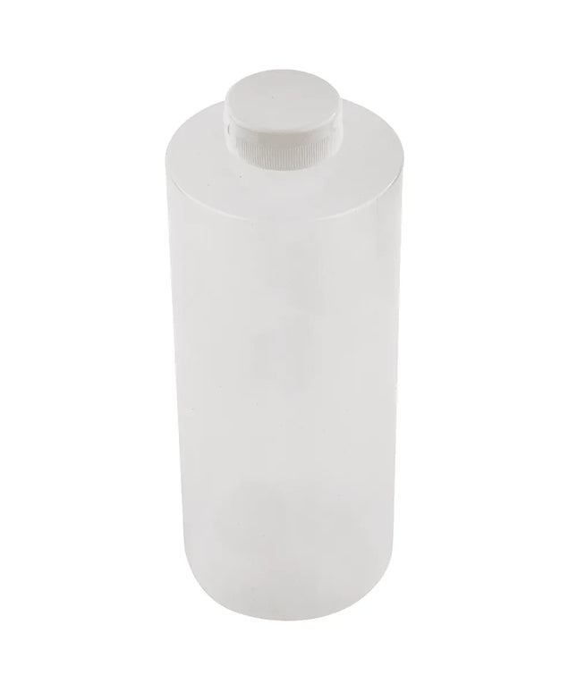 Bình Squeeze Tablecraft 2132C Nhựa Polyethylene Mềm 946 ml - Nắp Trắng, Thân Tự Nhiên