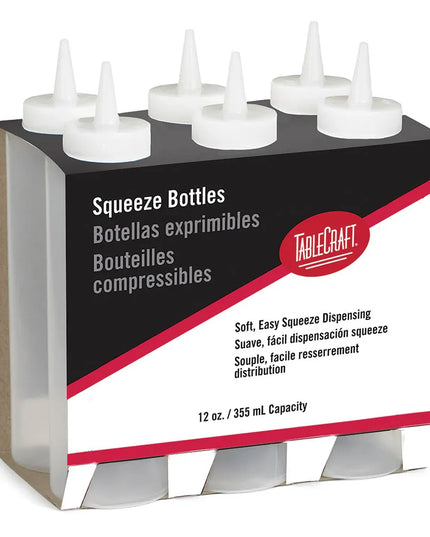 Bình Squeeze Tablecraft C112C 355 ml Màu Tự Nhiên