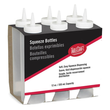 Bình Squeeze Tablecraft C112C 355 ml Màu Tự Nhiên