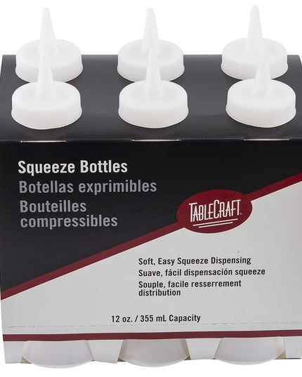 Bình Squeeze Tablecraft C112C 355 ml Màu Tự Nhiên