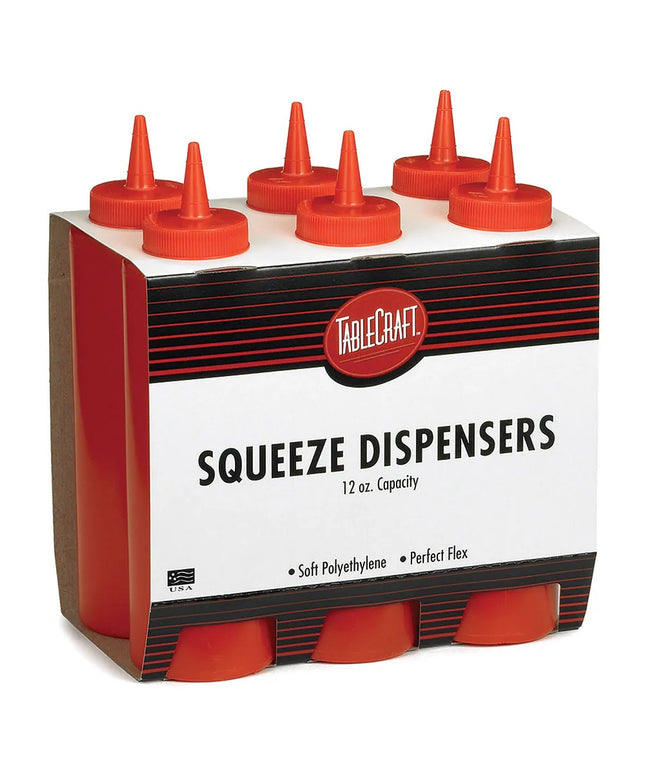Bình Squeeze Tablecraft C112K 355 ml Màu Đỏ