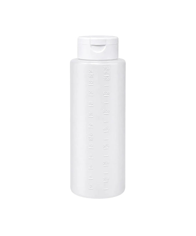Bình Squeeze Vollrath 26240-13 710 ml Nắp Trắng - Trong Suốt