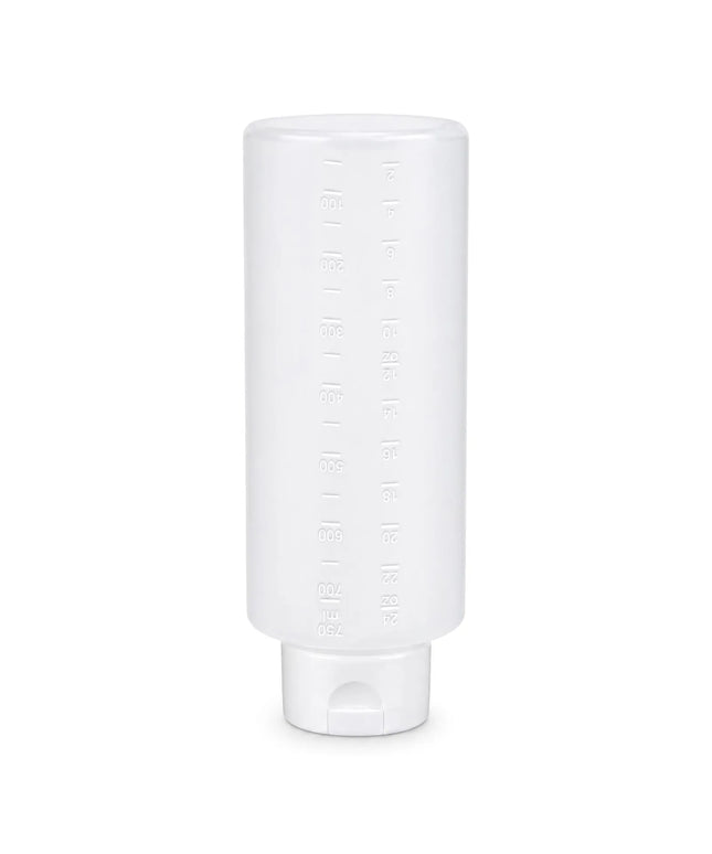 Bình Squeeze Vollrath 26240-13 710 ml Nắp Trắng - Trong Suốt