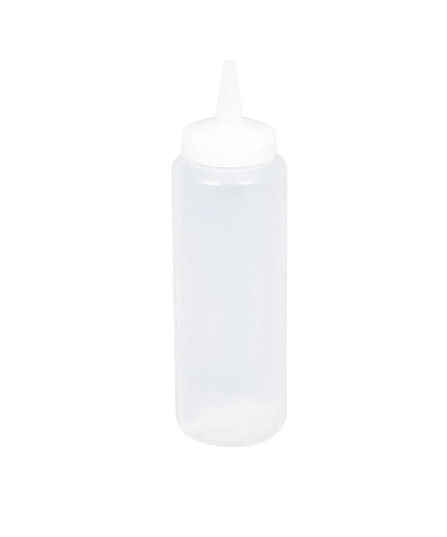 Bình Squeeze Vollrath 2808-13 237 ml, Nắp Trong, Trong Suốt