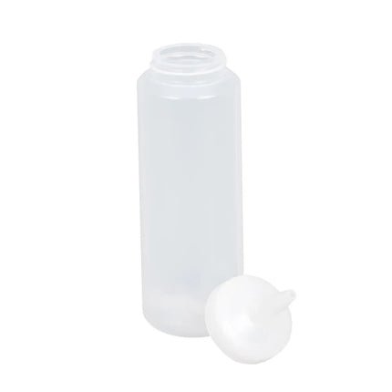 Bình Squeeze Vollrath 2808-13 237 ml, Nắp Trong, Trong Suốt