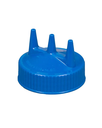 Bình Squeeze Vollrath 3332-1344 Miệng Rộng 946 ml - Nắp Xanh, Thân Trong