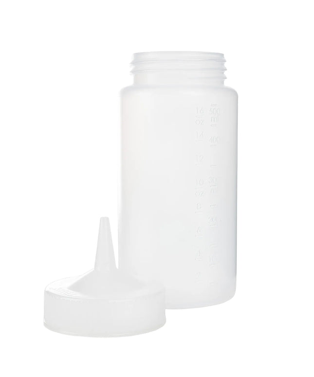 Bình Squeeze Vollrath 4916-13 Miệng Rộng 473 ml - Nắp Trong, Thân Trong