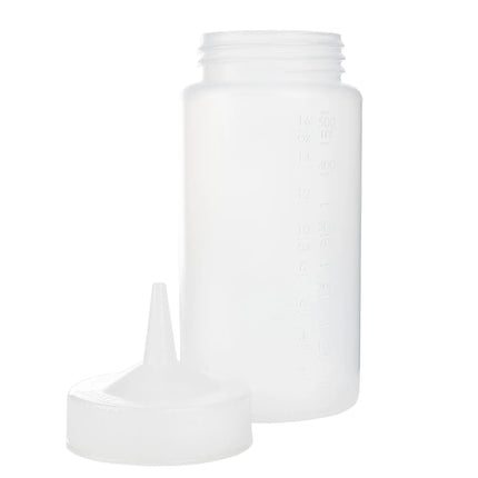 Bình Squeeze Vollrath 4916-13 Miệng Rộng 473 ml - Nắp Trong, Thân Trong