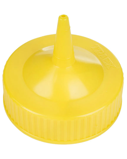 Bình Squeeze Vollrath 4924-08 710 ml Miệng Rộng Màu Vàng Nắp Vàng