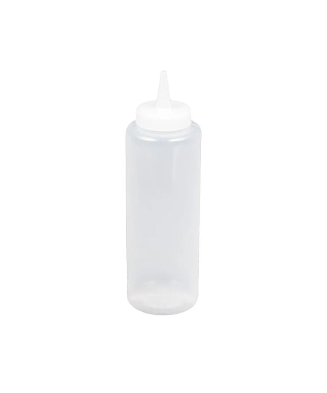 Bình Squeeze Vollrath 52063 355 ml Thân Thon Nhựa Trong Suốt