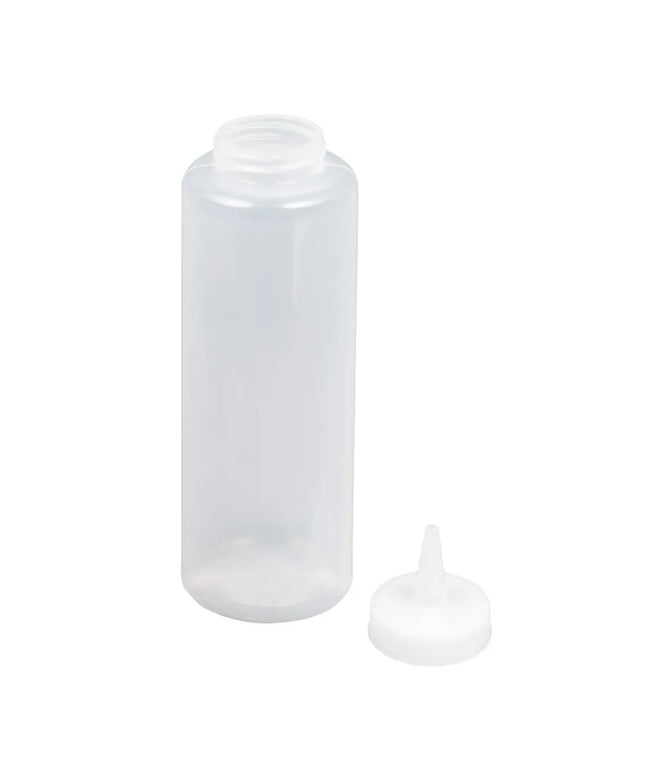 Bình Squeeze Vollrath 52063 355 ml Thân Thon Nhựa Trong Suốt
