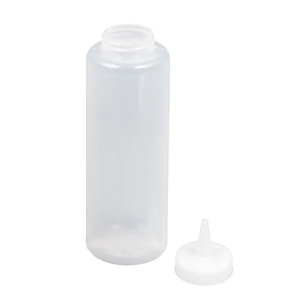 Bình Squeeze Vollrath 52063 355 ml Thân Thon Nhựa Trong Suốt